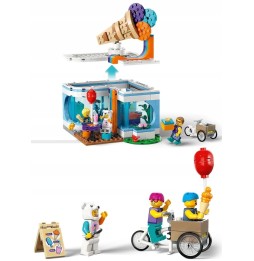 LEGO City Ice Cream Shop 60363 with Keychain