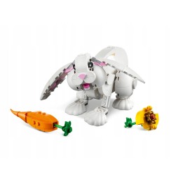 LEGO Creator 31133 – Iepure alb pentru copii