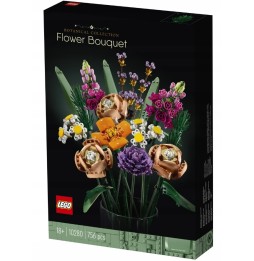 Buchet flori LEGO - Set cărămizi Icons