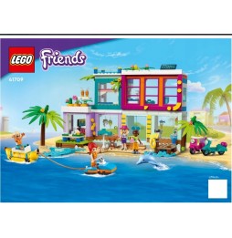 LEGO Friends 41709 Casa de vacanță pe plajă