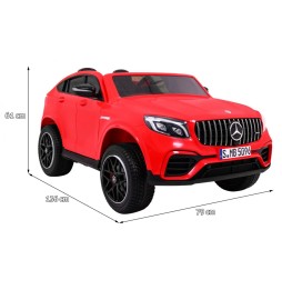 Mercedes GLC 63S Kids Car Red 4x4