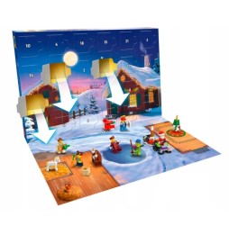 LEGO Calendar Advent 24 zile distracție