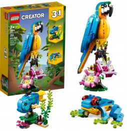 LEGO Creator 3 în 1 papagal exotic