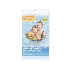 Sloth Swimming Ring for Kids Aged 3-6