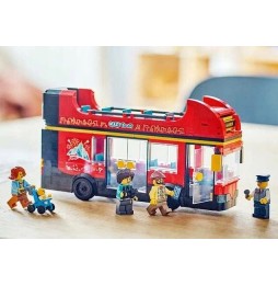 LEGO City - Czerwony piętrowy autokar 60407