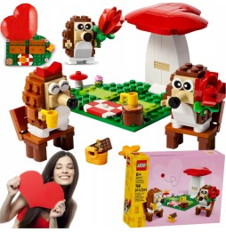 LEGO Loveable Hedgehogs Valentine's Set