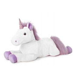 Ursuleț mare de pluș unicorn 190cm alb