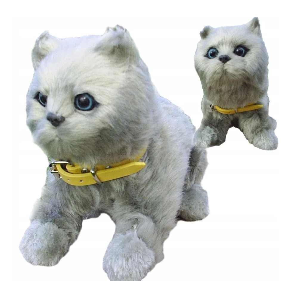 Interactive Plush Kitten with Sound