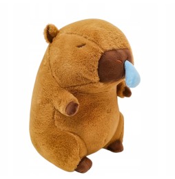 Plush Sleeping Capybara 22 cm