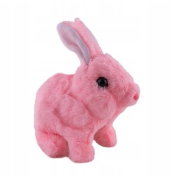 Interactive Pink Bunny That Walks