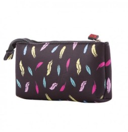 Zippered Neoprene Pencil Case with Creative Panel