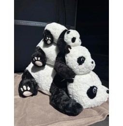 Panda pufoasă 80 cm adorabilă