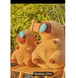 Plush Sleeping Capybara 22 cm