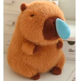 Plush Sleeping Capybara 22 cm