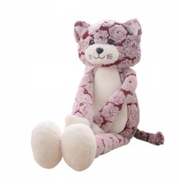 Plush Cat Black Gray 50 cm