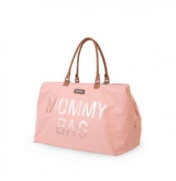 Geanta mommy bag roz - stil și funcționalitate