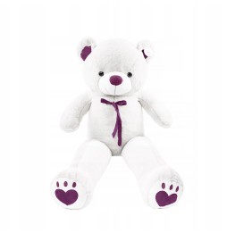 Large Plush Bear Valor 90 cm White