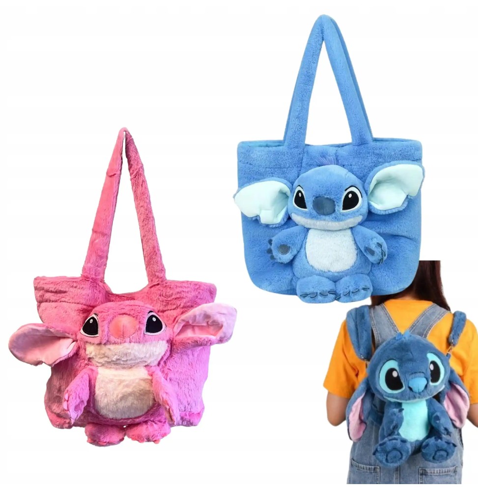 Pluszowa torebka Stitch na ramię dla dzieci