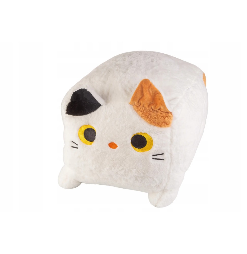 Minecraft Square Plush Cat - White