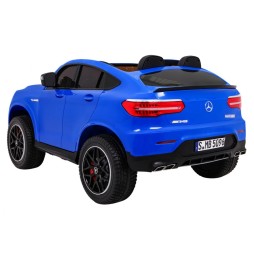 Mercedes GLC 63S Kids Car - Blue, 4x4, MP4, LED