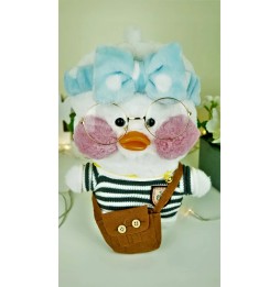 Lalafanfan Plush Duck 30 cm for Kids