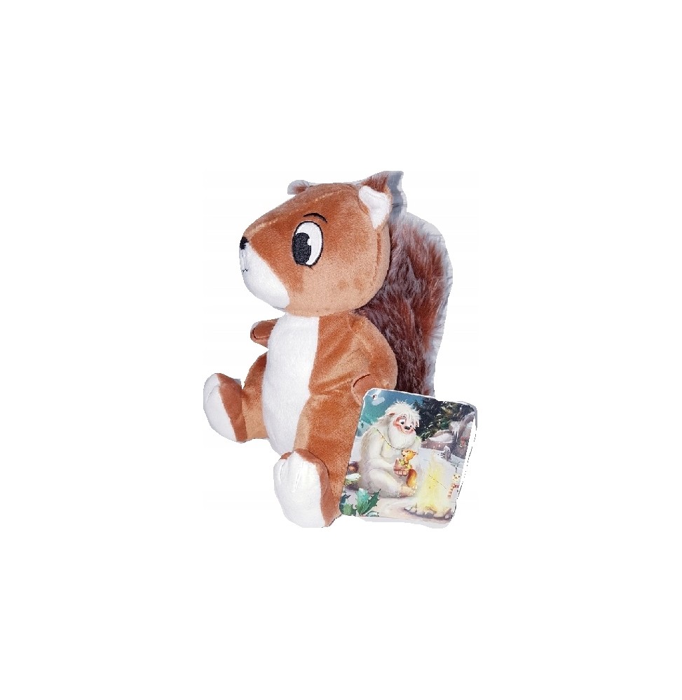 Wiewiórka maskotka 21cm nowa dla dzieci Wiewiórka maskotka 21cm nowa dla dzieci