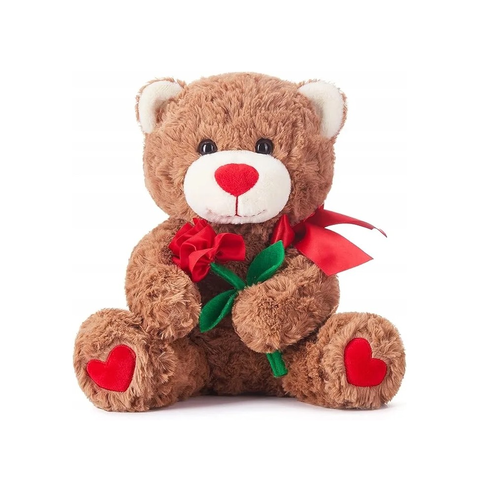 Stuffed Bear Cuddly Toy for Valentine's Day