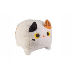 Minecraft Square Plush Cat - White