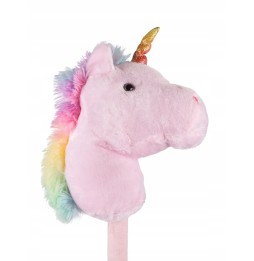 Rainbow Unicorn Hobby Horse with Sounds