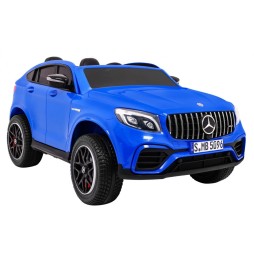 Mercedes GLC 63S Kids Car - Blue, 4x4, MP4, LED