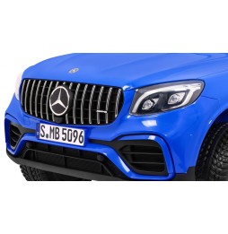 Mercedes GLC 63S Kids Car - Blue, 4x4, MP4, LED