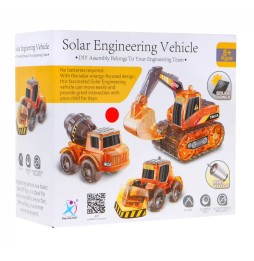 Set educațional vehicule solare 3 în 1