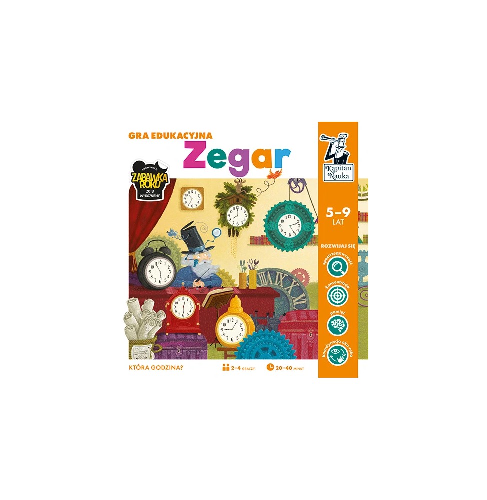 Educational Game Clock for Kids Aged 5-9