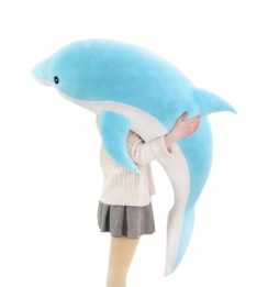 Różowy delfin pluszowy 30 cm