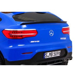 Mercedes GLC 63S Kids Car - Blue, 4x4, MP4, LED