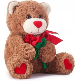 Stuffed Bear Cuddly Toy for Valentine's Day