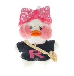 Lalafanfan Plush Duck 30 cm for Kids