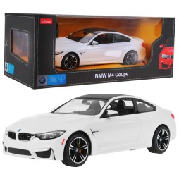 Bmw m4 coupe alb rastar model 1:14 masina radio controlata