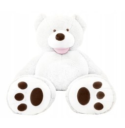 Large White Plush Bear Amigo 70cm