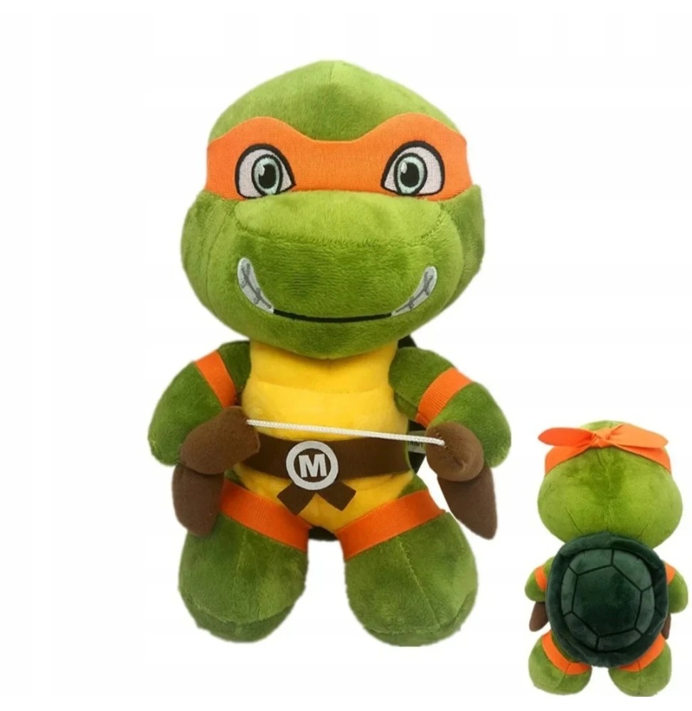 Wojownicze Żółwie Ninja Pluszak Michael Angelo 25cm