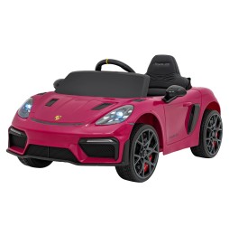 Vehicul Porsche Spyder RS 718 pentru copii - roz