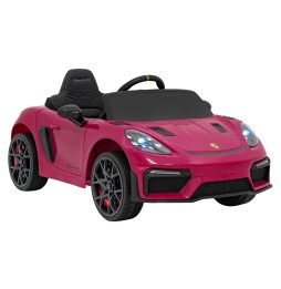 Vehicul Porsche Spyder RS 718 pentru copii - roz