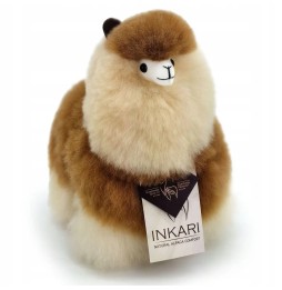 Inkari Alpaca Moccachino Hypoallergenic Plush Toy