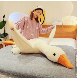 Long Plush Goose Stuffed Animal 130 cm