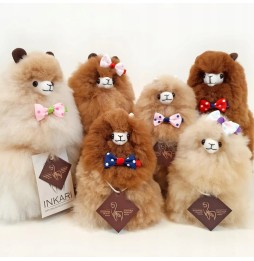 Inkari Alpaca Moccachino Hypoallergenic Plush Toy