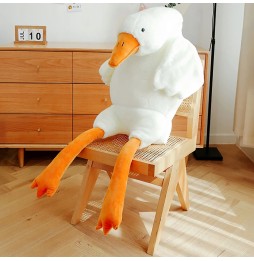 Long Plush Goose Stuffed Animal 130 cm