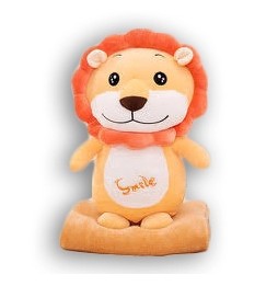 3in1 Lion Blanket for Kids Cuddle Toy