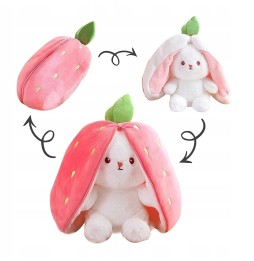 Strawberry Bunny Toy 2in1