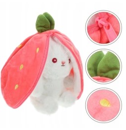 Strawberry Bunny Toy 2in1