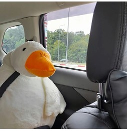 Long Plush Goose Stuffed Animal 130 cm